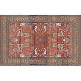 Classy Multicolor Geometric Rug Polypropylene Boho Chic Rug Non-Slip Backing Machine Washable Pet Friendly Carpet for Bedroom Red-Yellow Clearhalo 'Area Rug' 'Bohemian' 'Rugs' Rug' 2141626