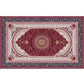 Classy Multicolor Geometric Rug Polypropylene Boho Chic Rug Non-Slip Backing Machine Washable Pet Friendly Carpet for Bedroom Rose Red Clearhalo 'Area Rug' 'Bohemian' 'Rugs' Rug' 2141629