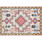 Classy Multicolor Geometric Rug Polypropylene Boho Chic Rug Non-Slip Backing Machine Washable Pet Friendly Carpet for Bedroom Gray-Red Clearhalo 'Area Rug' 'Bohemian' 'Rugs' Rug' 2141631