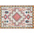 Classy Multicolor Geometric Rug Polypropylene Boho Chic Rug Non-Slip Backing Machine Washable Pet Friendly Carpet for Bedroom Gray-Red Clearhalo 'Area Rug' 'Bohemian' 'Rugs' Rug' 2141631