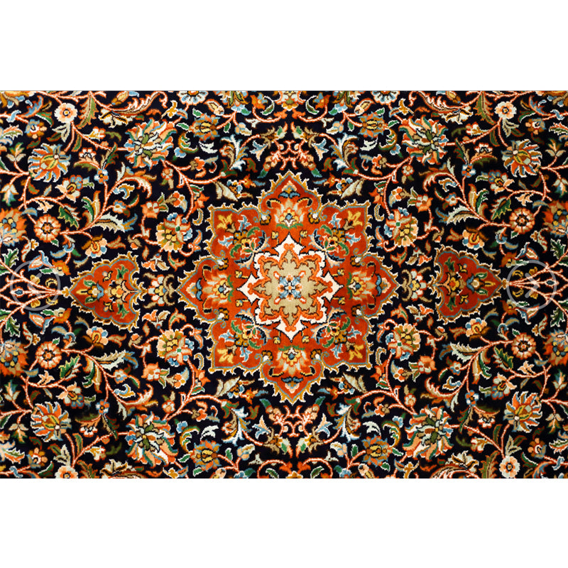 Rustic Tribal Patterned Rug Multi Colored Bohemia Rug Polyester Washable Non-Slip Backing Pet Friendly Carpet for Home Clearhalo 'Area Rug' 'Bohemian' 'Rugs' Rug' 2141640