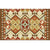 Festive Bohemian Style Rug Multi-Color Rhombus Print Rug Non-Slip Pet Friendly Washable Carpet for Family Room Yellow-Brown Clearhalo 'Area Rug' 'Bohemian' 'Rugs' Rug' 2141664