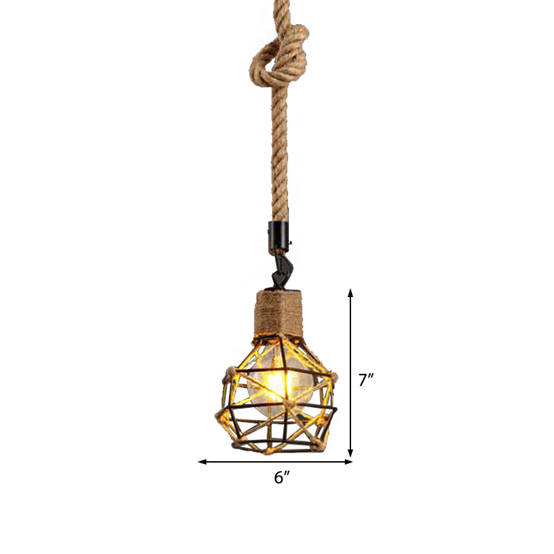 1 Light Hanging Ceiling Light with Square/Bottle Shade Metal Vintage Dining Room Pendant Lighting in Black Clearhalo 'Art Deco Pendants' 'Black' 'Cast Iron' 'Ceiling Lights' 'Ceramic' 'Crystal' 'Industrial Pendants' 'Industrial' 'Metal' 'Middle Century Pendants' 'Pendant Lights' 'Pendants' 'Rustic Pendants' 'Tiffany' Lighting' 214624