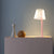 Tapered Shade Table Lamp Macaron Acrylic Kids Bedroom LED Nightstand Lighting Ideas Pink Clearhalo 'Lamps' 'Table Lamps' Lighting' 2162146