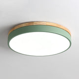 Circle Shaped Bedroom Flush Mount Lighting Acrylic Simplistic LED Flush Mount Fixture Clearhalo 'Ceiling Lights' 'Close To Ceiling Lights' 'Close to ceiling' 'Flush mount' Lighting' 2162208