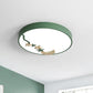 Circular Flush Ceiling Light Simplicity Acrylic LED Flush Mount Lighting Fixture with Decorative Star and Moon Clearhalo 'Ceiling Lights' 'Close To Ceiling Lights' 'Close to ceiling' 'Flush mount' Lighting' 2162305