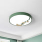 Circular Flush Ceiling Light Simplicity Acrylic LED Flush Mount Lighting Fixture with Decorative Star and Moon Clearhalo 'Ceiling Lights' 'Close To Ceiling Lights' 'Close to ceiling' 'Flush mount' Lighting' 2162306