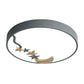 Circular Flush Ceiling Light Simplicity Acrylic LED Flush Mount Lighting Fixture with Decorative Star and Moon Clearhalo 'Ceiling Lights' 'Close To Ceiling Lights' 'Close to ceiling' 'Flush mount' Lighting' 2162309