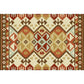 Vintage Digital Printing Geometric Rug Multicolor Boho Chic Carpet Synthetics Stain Resistant Anti-Slip Pet Friendly Rug for Home Clearhalo 'Area Rug' 'Bohemian' 'Rugs' Rug' 2170044