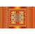 Vintage Digital Printing Geometric Rug Multicolor Boho Chic Carpet Synthetics Stain Resistant Anti-Slip Pet Friendly Rug for Home Orange Clearhalo 'Area Rug' 'Bohemian' 'Rugs' Rug' 2170052