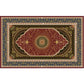 Vintage Digital Printing Geometric Rug Multicolor Boho Chic Carpet Synthetics Stain Resistant Anti-Slip Pet Friendly Rug for Home Brown Clearhalo 'Area Rug' 'Bohemian' 'Rugs' Rug' 2170054