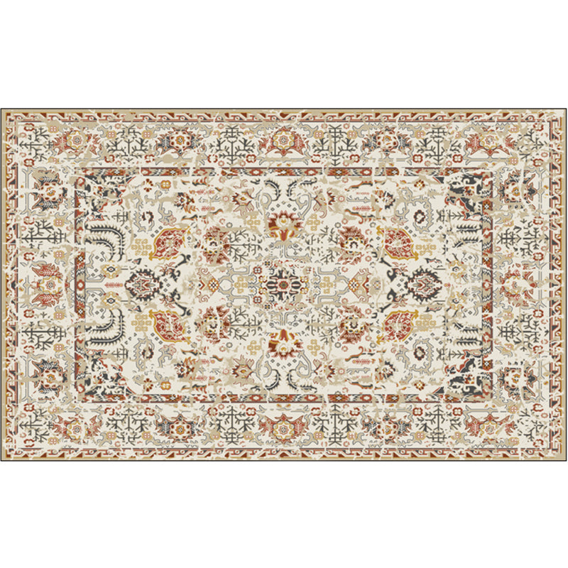 Vintage Digital Printing Geometric Rug Multicolor Boho Chic Carpet Synthetics Stain Resistant Anti-Slip Pet Friendly Rug for Home Khaki Clearhalo 'Area Rug' 'Bohemian' 'Rugs' Rug' 2170063