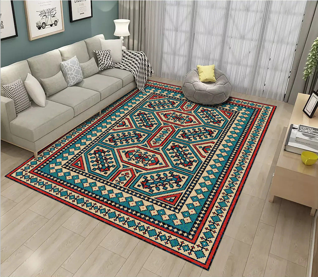 Restoration Tribal Printed Rug Multicolor Bohemian Carpet Synthetics Anti-Slip Backing Stain Resistant Pet Friendly Rug for Room Clearhalo 'Area Rug' 'Bohemian' 'Rugs' Rug' 2170158