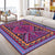 Restoration Tribal Printed Rug Multicolor Bohemian Carpet Synthetics Anti-Slip Backing Stain Resistant Pet Friendly Rug for Room Dark Purple Clearhalo 'Area Rug' 'Bohemian' 'Rugs' Rug' 2170168
