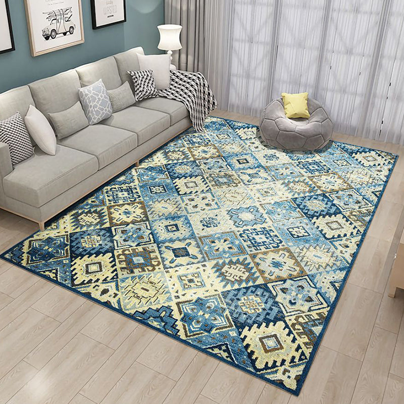 Restoration Tribal Printed Rug Multicolor Bohemian Carpet Synthetics Anti-Slip Backing Stain Resistant Pet Friendly Rug for Room Clearhalo 'Area Rug' 'Bohemian' 'Rugs' Rug' 2170170