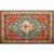 Nostalgia Multicolor Patterned Rug Polyester Bohemia Rug Anti-Slip Backing Stain Resistant Washable Carpet for Home Decor Yellow-Green Clearhalo 'Area Rug' 'Bohemian' 'Rugs' Rug' 2170267
