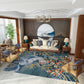 Glamour Drawing Print Rug Multicolor Chinoiserie Carpet Synthetics Pet Friendly Non-Slip Backing Washable Rug for Home Clearhalo 'Area Rug' 'Rug' 2170358