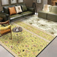 Glamour Drawing Print Rug Multicolor Chinoiserie Carpet Synthetics Pet Friendly Non-Slip Backing Washable Rug for Home Yellow Clearhalo 'Area Rug' 'Rug' 2170366
