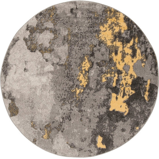 Dark Grey Industrial Style Rug Synthetics Mottled Look Abstract Rug Washable Stain Resistant Non-Slip Backing Rug for Living Room Clearhalo 'Area Rug' 'Rug' 2170505