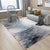 Cyberpunk Abstract Lines Print Rug Multi-Color Polypropylene Rug Stain Resistant Non-Slip Pet Friendly Carpet for Home White Clearhalo 'Area Rug' 'Rug' 2170533