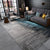 Cyberpunk Abstract Lines Print Rug Multi-Color Polypropylene Rug Stain Resistant Non-Slip Pet Friendly Carpet for Home Dark Gray Clearhalo 'Area Rug' 'Rug' 2170534