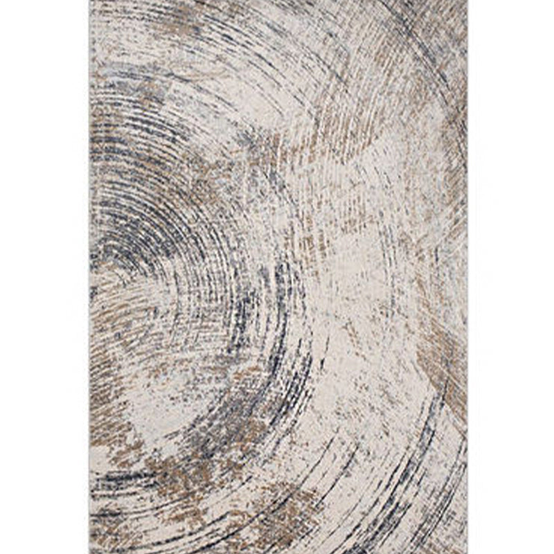 Reclaimed Multicolor Industrial Rug Polyester Line Print Abstract Carpet Non-Slip Washable Pet Friendly Rug for Sitting Room Beige Clearhalo 'Area Rug' 'Rug' 2170556