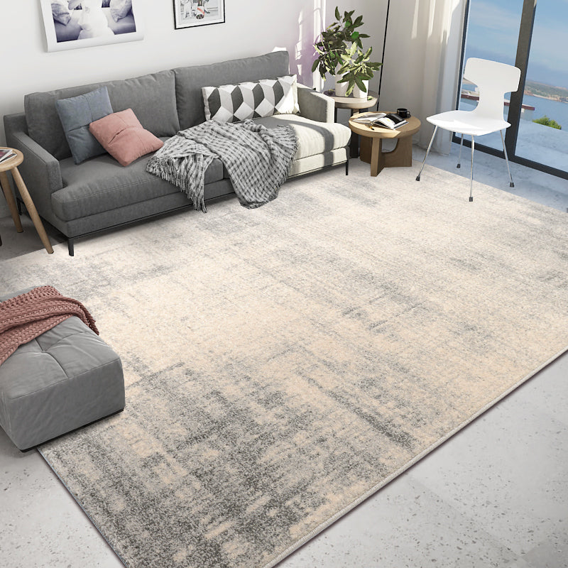 Multi Color Rustic Effect Rug Synthetics Cyberpunk Rug Stain Resistant Non-Slip Machine Washable Rug for Guest Room Beige Clearhalo 'Area Rug' 'Rug' 2170562