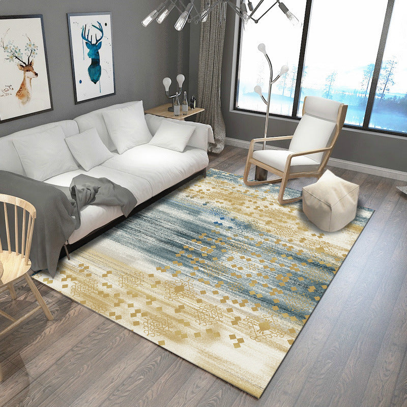 Steampunk Living Room Rug Multi Color Rustic Surface Look Rug Synthetics Stain Resistant Anti-Slip Pet Friendly Indoor Rug Clearhalo 'Area Rug' 'Rug' 2170597