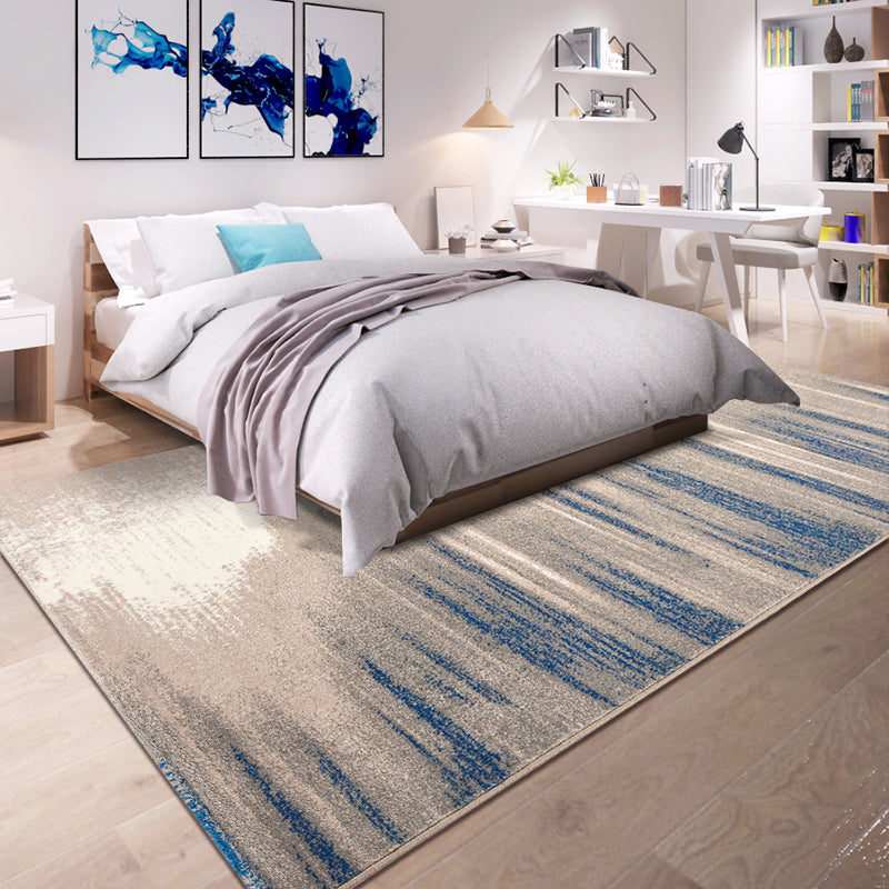 Nostalgic Industrial Rug Multi Colored Cascading Lines Abstract Rug Machine Washable Pet Friendly Non-Slip Rug for Home Decor Clearhalo 'Area Rug' 'Rug' 2170641