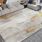 Postmodernism Abstract Area Rug Multi-Color Synthetics Rug Anti-Slip Washable Stain Resistant Rug for Great Room Gray-White Clearhalo 'Area Rug' 'Rug' 2170656