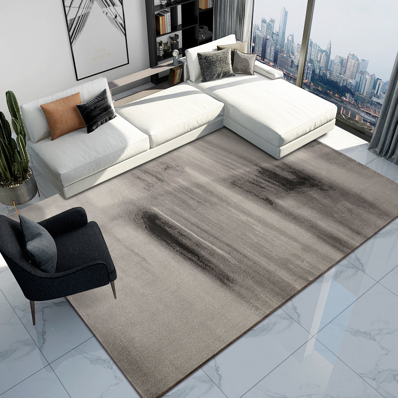 Vintage Industrial Area Rug Multicolor Cement Pattern Rug Pet Friendly Non-Slip Backing Machine Washable Carpet for Living Room Smoke Gray Clearhalo 'Area Rug' 'Rug' 2170700
