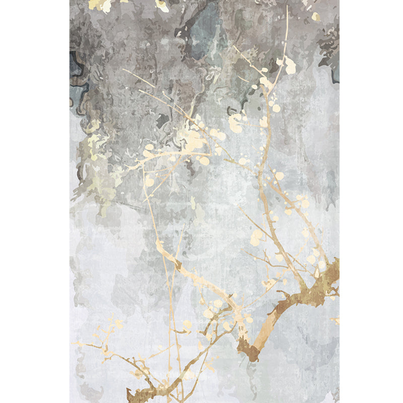 Multicolor Cyberpunk Rug Synthetics Abstract Painting Print Carpet Non-Slip Backing Stain Resistant Washable Rug for Tearoom Light Gray-White Clearhalo 'Area Rug' 'Rug' 2170723