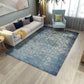 Retro Multicolor Abstract Rug Polypropylene Industrial Area Rug Stain Resistant Non-Slip Pet Friendly Carpet for Guest Room Blue Clearhalo 'Area Rug' 'Rug' 2170749