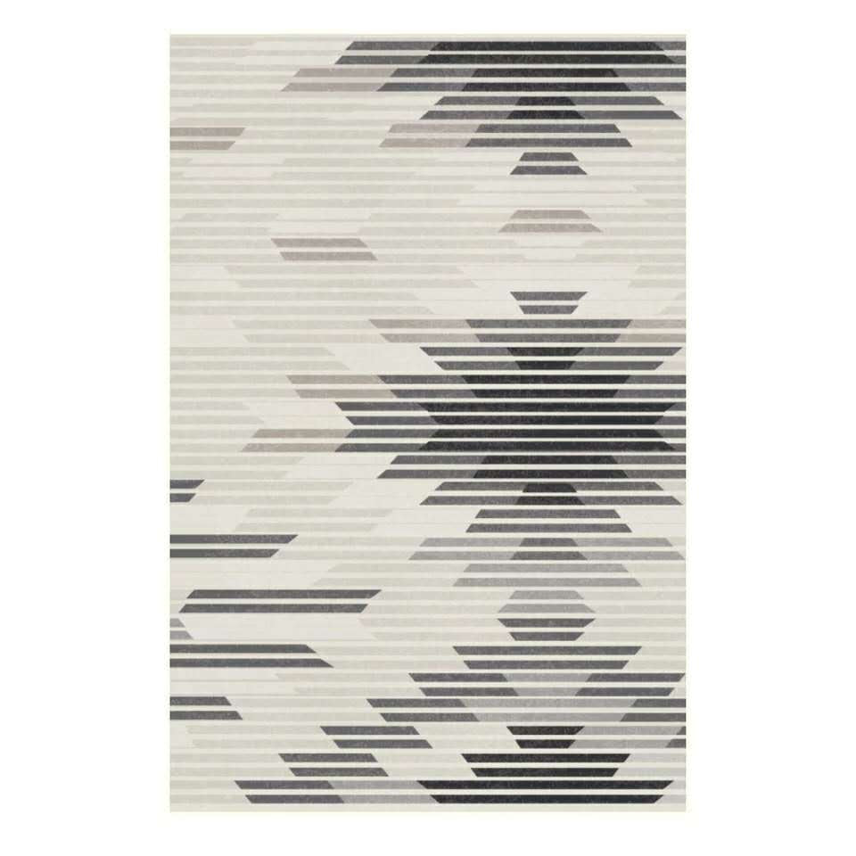 Retro Multicolor Abstract Rug Polypropylene Industrial Area Rug Stain Resistant Non-Slip Pet Friendly Carpet for Guest Room Clearhalo 'Area Rug' 'Rug' 2170752