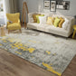 Decorative Multi Color Abstract Rug Synthetics Cyberpunk Style Carpet Non-Slip Stain Resistant Washable Rug for Great Room Yellow Clearhalo 'Area Rug' 'Rug' 2170805
