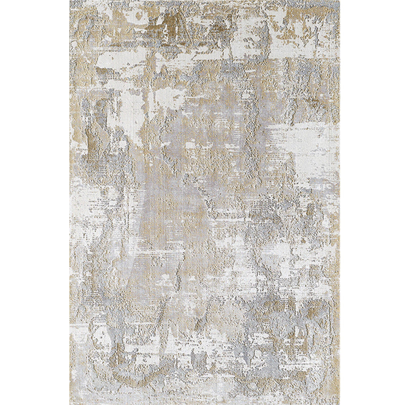 Cyberpunk Home Rug Multicolor Ageing Look Rug Polypropylene Anti-Slip Stain Resistant Washable Area Rug Khaki Clearhalo 'Area Rug' 'Rug' 2170866