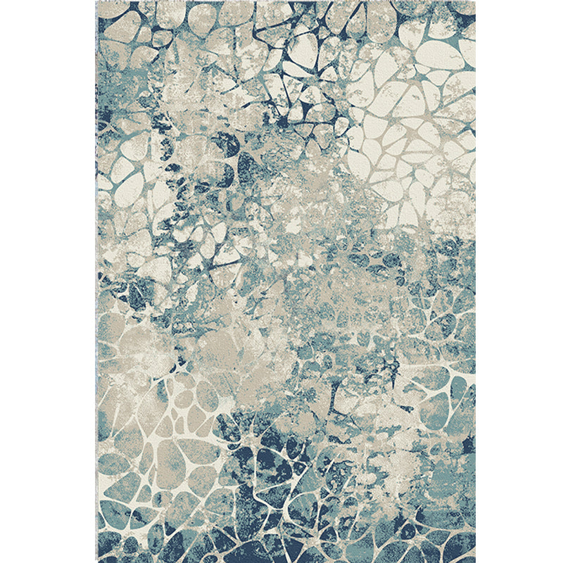 Cyberpunk Home Rug Multicolor Ageing Look Rug Polypropylene Anti-Slip Stain Resistant Washable Area Rug Gray-Green Clearhalo 'Area Rug' 'Rug' 2170868