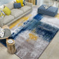 Decorative Expressionism Rug Multi Color Steampunk Area Carpet Polypropylene Pet Friendly Machine Wash Anti-Slip Backing Rug for Home Navy Clearhalo 'Area Rug' 'Rug' 2170899