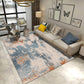 Multi-Color Rusty Surface Rug Synthetics Industrial Area Rug Machine Washable Non-Slip Stain Resistant Rug for Room Decor Blue-Orange Clearhalo 'Area Rug' 'Rug' 2170950