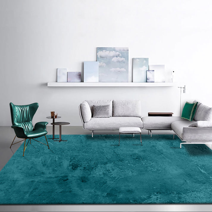 Minimal Multi-Color Plain Rug Polyester Steampunk Rug Washable Stain ...