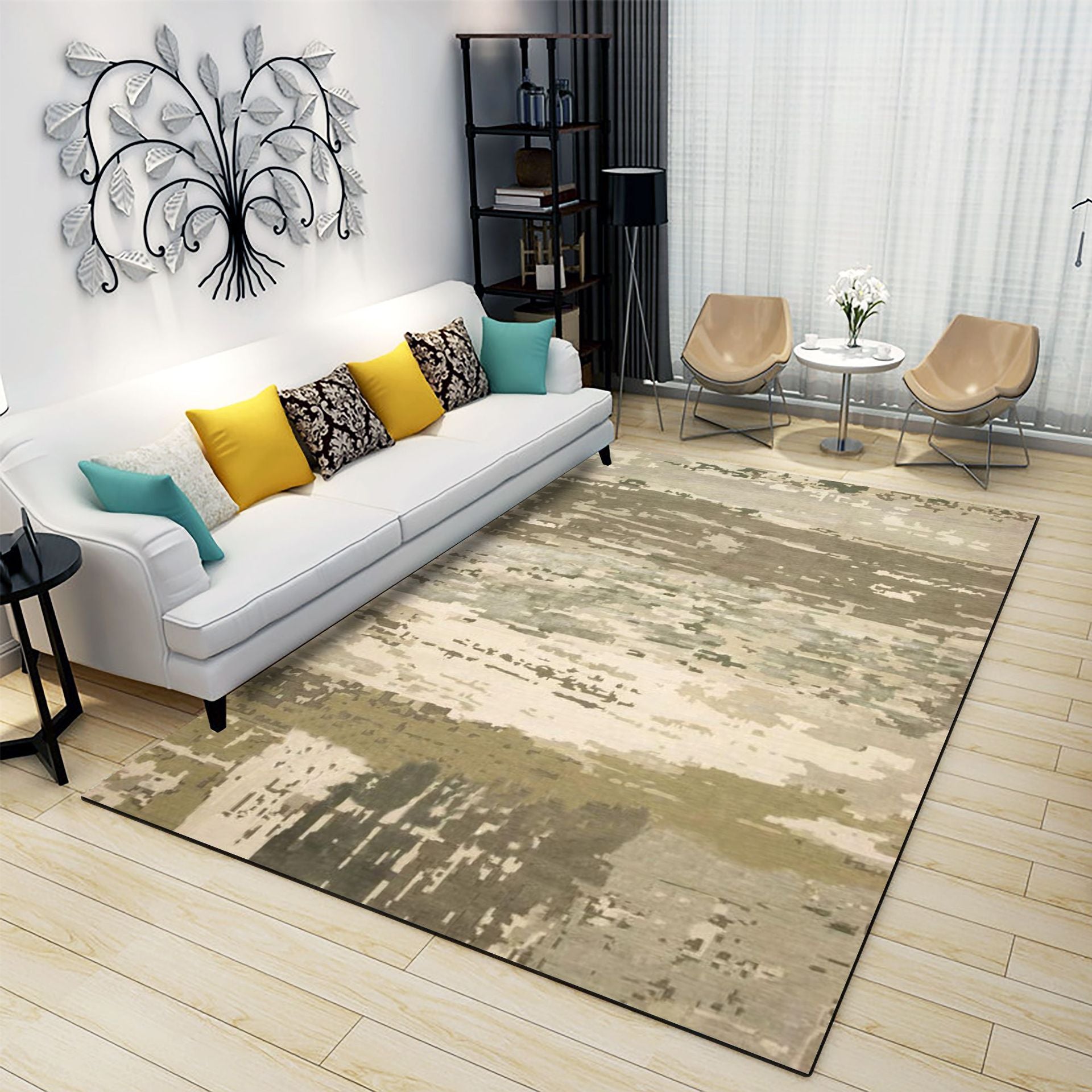 Classical Industrial Style Rug Multicolor Postmodernism Carpet Stain Resistant Pet Friendly Anti-Slip Rug for Room Clearhalo 'Area Rug' 'Rug' 2171018