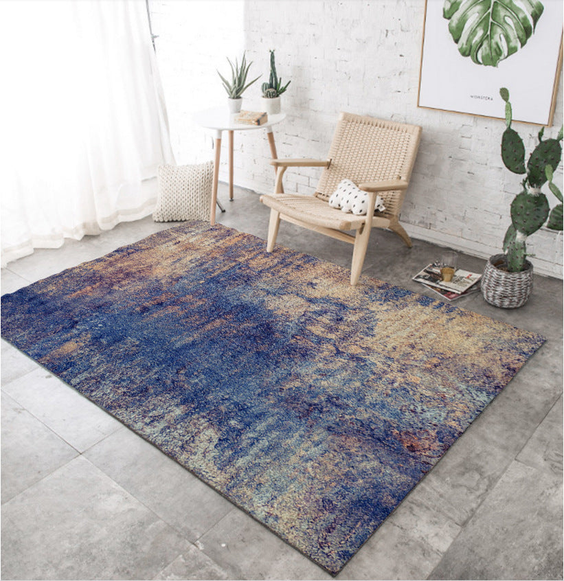 Industrial Style Home Rug Multi-Color Expressionism Carpet Synthetics Anti-Slip Pet Friendly Machine Washable Rug Clearhalo 'Area Rug' 'Rug' 2171086