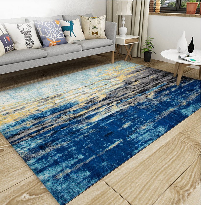 Industrial Style Home Rug Multi-Color Expressionism Carpet Synthetics Anti-Slip Pet Friendly Machine Washable Rug Clearhalo 'Area Rug' 'Rug' 2171088