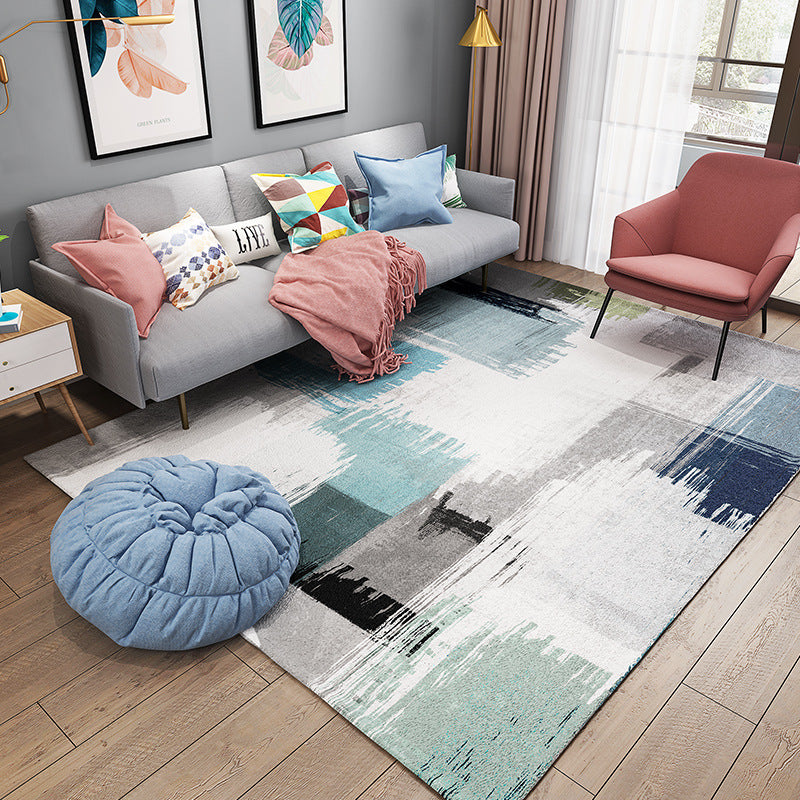 Chic Postmodernism Rug Multi Color Steampunk Carpet Synthetics Pet Friendly Stain Resistant Non-Slip Backing Rug for Home Clearhalo 'Area Rug' 'Rug' 2171134