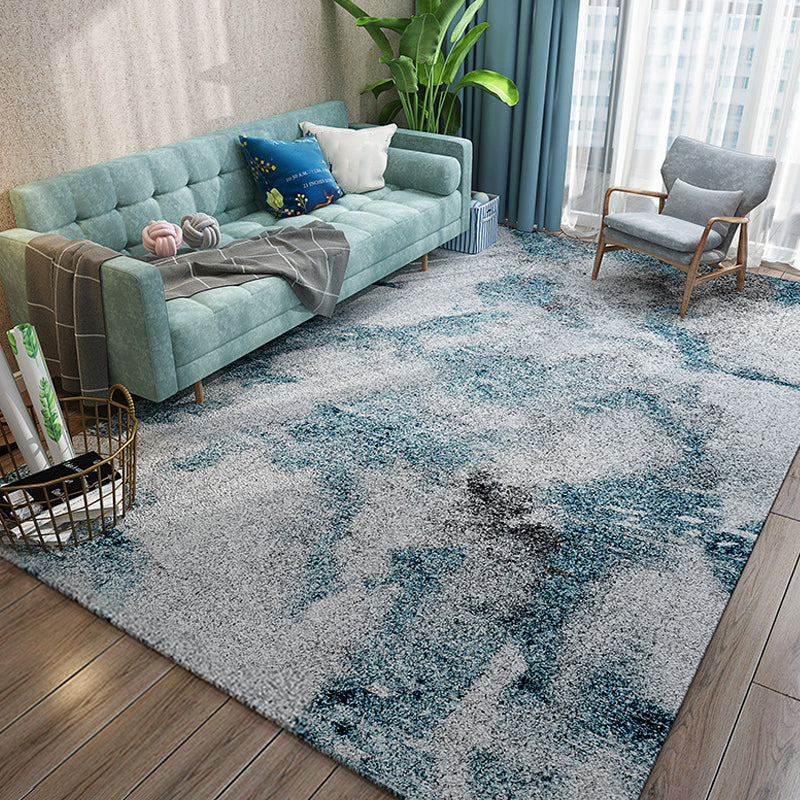 Chic Postmodernism Rug Multi Color Steampunk Carpet Synthetics Pet Friendly Stain Resistant Non-Slip Backing Rug for Home Gray-Green Clearhalo 'Area Rug' 'Rug' 2171149