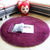 Fluffy Multicolor Plain Rug Synthetics Casual Carpet Non-Slip Backing Machine Washable Rug for Living Room Burgundy Clearhalo 'Area Rug' 'Casual' 'Rugs' Rug' 2171190