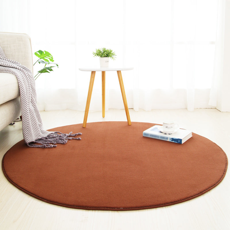 Multi Colored Comfort Rug Polypropylene Plain Rug Washable Non-Slip Pet Friendly Area Carpet for Home Coffee Clearhalo 'Area Rug' 'Casual' 'Rugs' Rug' 2171236