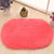 Minimalist Door Rug Multi Colored Plain Rug Polyester Anti-Slip Washable Pet Friendly Indoor Rug Watermelon Red Clearhalo 'Area Rug' 'Casual' 'Rugs' Rug' 2171285