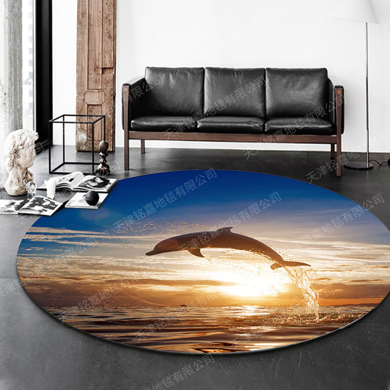 Modern 3D Anime Patterned Rug Multi Colored Polypropylene Rug Non-Slip Backing Machine Washable Pet Friendly Carpet for Kids Room Clearhalo 'Area Rug' 'Rug' 2171457