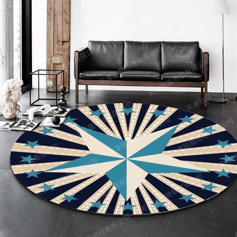 Modern 3D Anime Patterned Rug Multi Colored Polypropylene Rug Non-Slip Backing Machine Washable Pet Friendly Carpet for Kids Room Clearhalo 'Area Rug' 'Rug' 2171462
